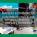 PUBBLICATO BANDO SAFE WORKING - IO RIAPRO SICURO
