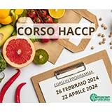 Corso HACCP! 26/02/2024 e 22/04/2024 